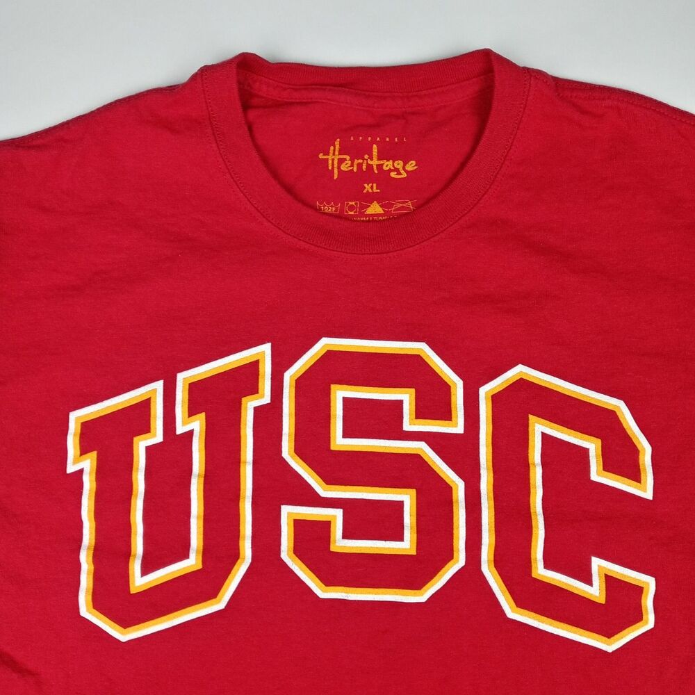 USC Trojans T-Shirt NCAA Men's Size XL Short Sleeve - Picture 3 of 8